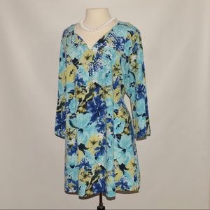 Just My Size 4X 26/28 Dress / Top Long Shirt 2231